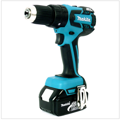 Makita DLX 2007 18 V Kombi-Set DHP 459 / DTD 129 inkl. 2x Li-Ion 3,0 Ah Makita Akku und Makita-Ladegerät und Werkzeugkoffer - Toolbrothers