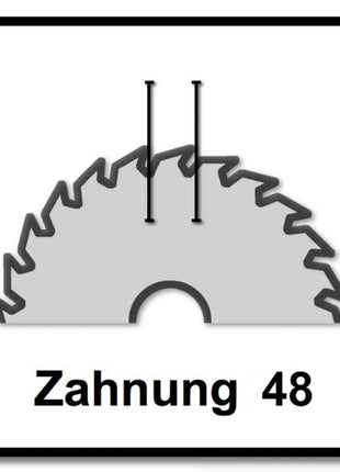 Festool Feinzahn-Sägeblatt W48 4 Stk. ( 4x 491050 ) 216 x 2,3 x 30 für SYMMETRIC SYM 70 - Toolbrothers