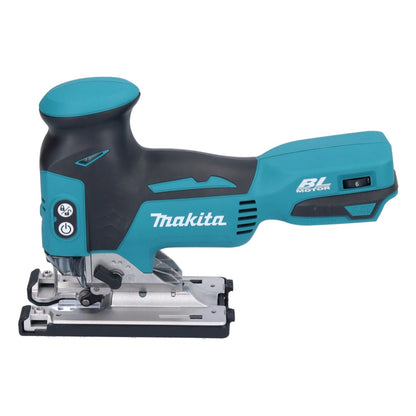 Makita DJV 181 RF1J scie sauteuse sur batterie 18 V sans balais + 1 batterie 3,0 Ah + chargeur + jeu de 5 lames de scie sauteuse + Makpac