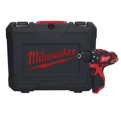 Perceuse à percussion sans fil Milwaukee M12 BPD 12 V 30 Nm Solo + coffret - sans batterie, sans chargeur