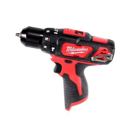 Perceuse à percussion sans fil Milwaukee M12 BPD 12 V 30 Nm Solo + coffret - sans batterie, sans chargeur