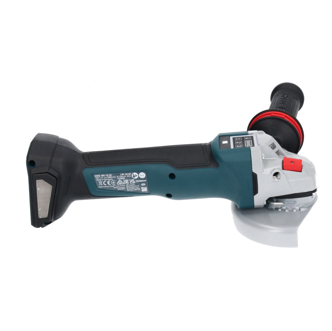 Bosch GWS 18V-10 SC Akku Winkelschleifer 18 V 125 mm ( 06019G340B ) Brushless + L-Boxx - ohne Akku, ohne Ladegerät - Toolbrothers