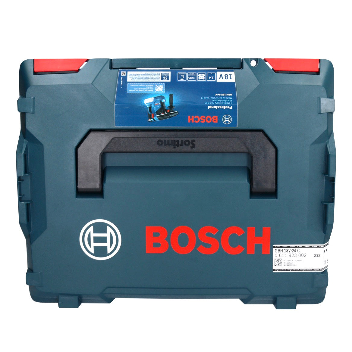 Bosch GBH 18V-24 C Professional Akku Bohrhammer 18 V 2,4 J Brushless SDS plus ( 0611923002 ) + L-BOXX - ohne Akku, ohne Ladegerät - Toolbrothers