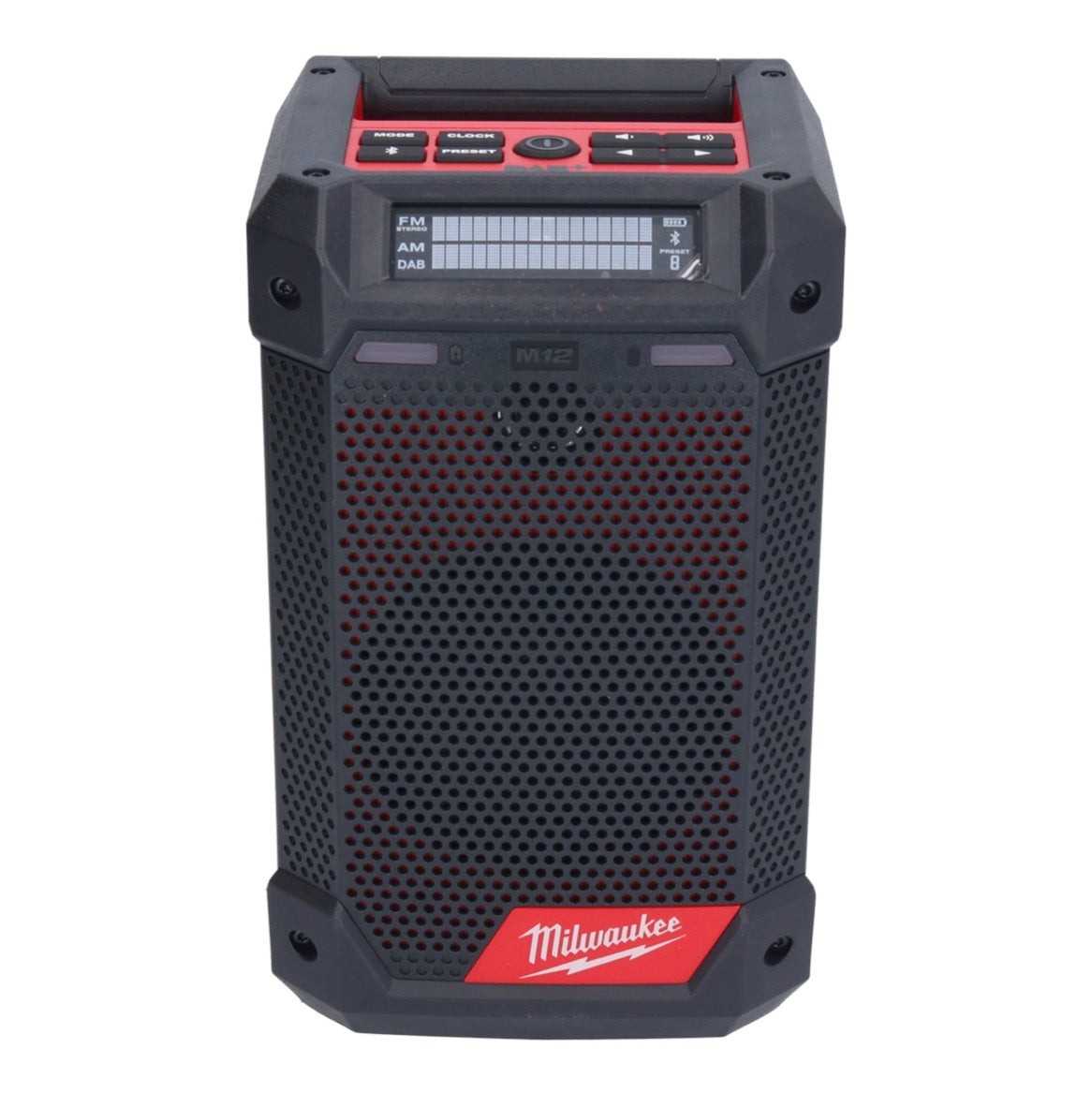 Milwaukee M12 RCDAB+-401 Akku Radio DAB+ 12 V + 1x Akku 4,0 Ah + Ladegerät