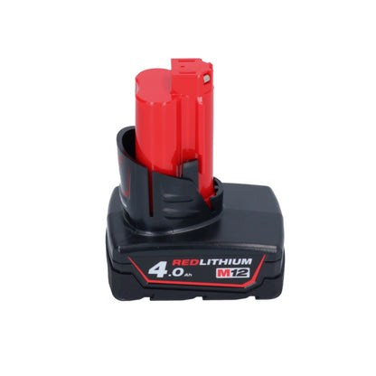 Cliquet à batterie Milwaukee M12 FIR38-401 12 V 75 Nm 3/8" 1/4" + 1x batterie 4,0 Ah - sans chargeur