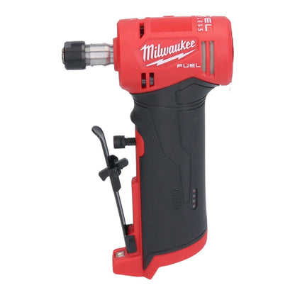 Milwaukee M12 FDGA-301 Geradschleifer abgewinkelt 12 V 6 / 8 mm Brushless + 1x Akku 3,0 Ah + Ladegerät