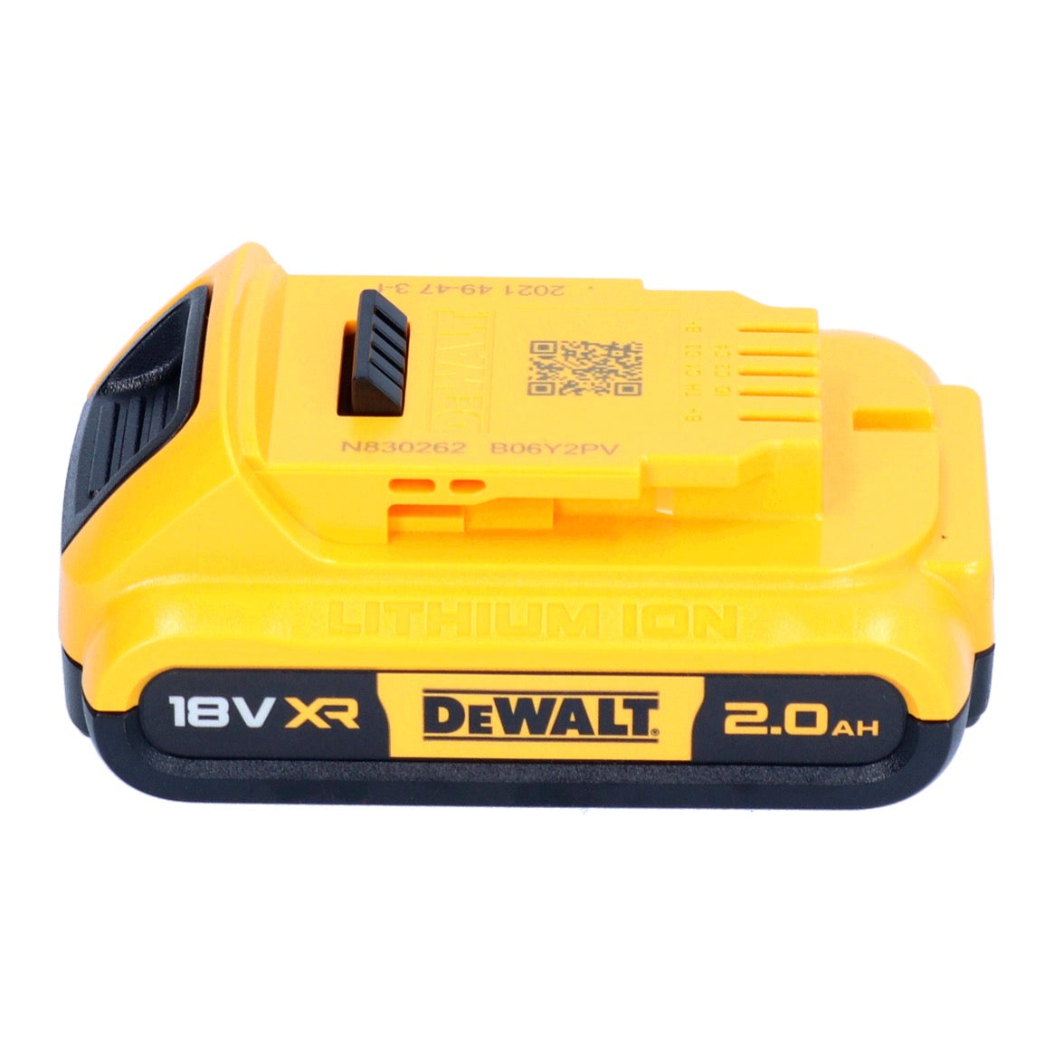 DeWalt DCW 210 N Akku Exzenterschleifer 18 V 125 mm Brushless + 1x Akku 2,0 Ah - ohne Ladegerät - Toolbrothers