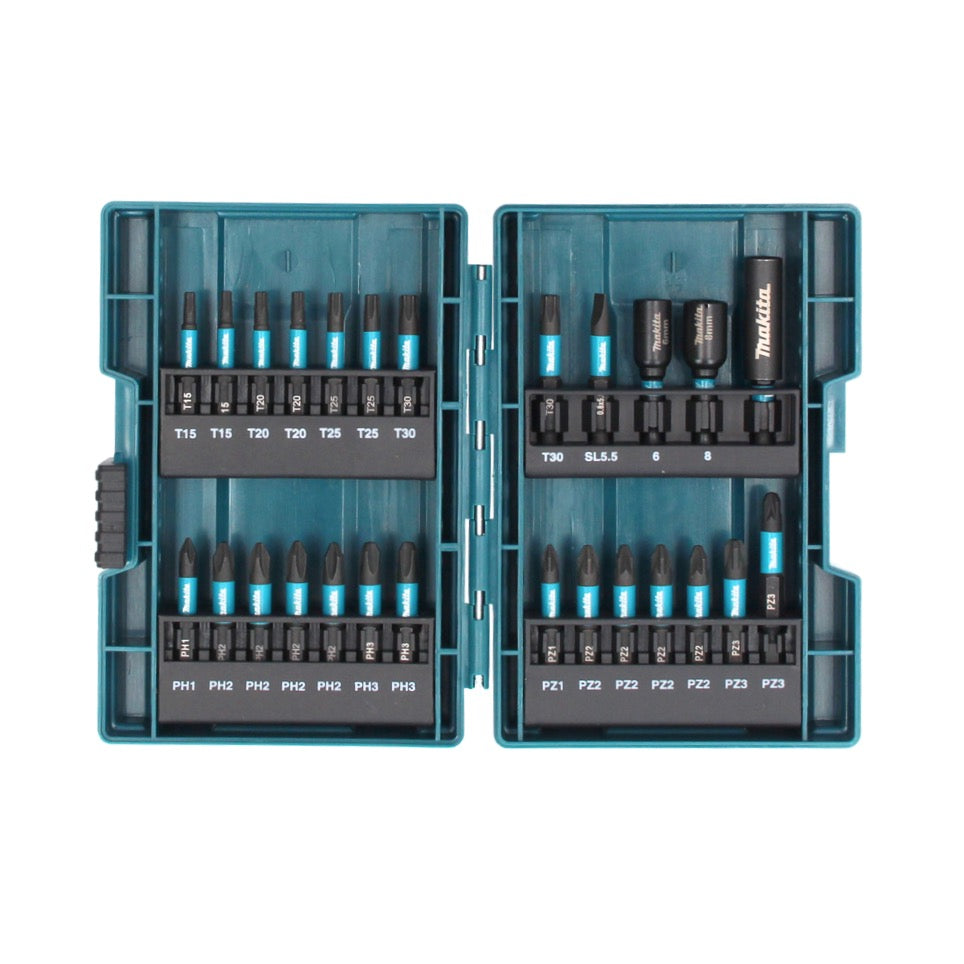 Makita E-03109 Bitsatz 90 tlg. Impact Black Bit Set 25/50 mm S2 Spezialstahl schlagfest - Toolbrothers