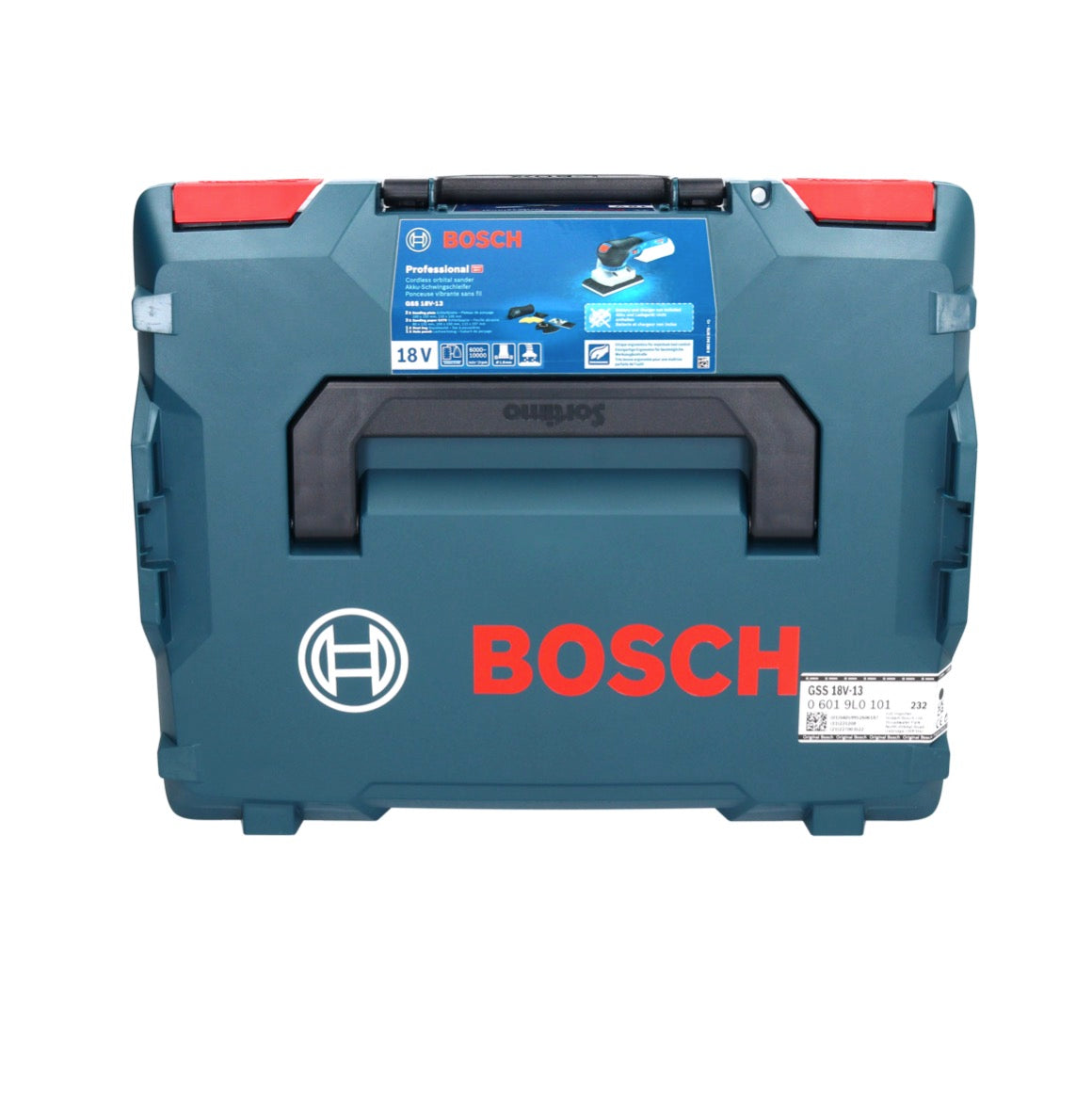 Bosch GSS 18V-13 Akku Schwingschleifer 18 V + 1x Akku 5,0 Ah + L-BOXX - ohne Ladegerät