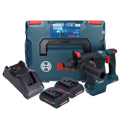 Bosch GBH 18V-24 C Professional Akku Bohrhammer 18 V 2,4 J Brushless SDS plus + 2x ProCORE Akku 4,0 Ah + Ladegerät + L-BOXX - Toolbrothers