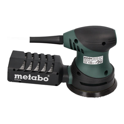 Metabo FSX 200 Intec Exzenterschleifer 240 W 125 mm + 4x Toolbrothers SPIDER Schleifnetz Set + Koffer