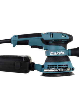 Makita BO 5041 Exzenterschleifer / Schleifmaschine 300 W 125 mm + 2x Toolbrothers SPIDER Netzschleifmittel Set - Toolbrothers