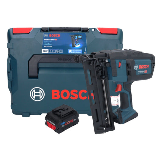 Bosch GNH 18V-64 M Professional Akku Nagler 18 V 64 mm + 1x ProCORE Akku 8,0 Ah + L-BOXX - ohne Ladegerät