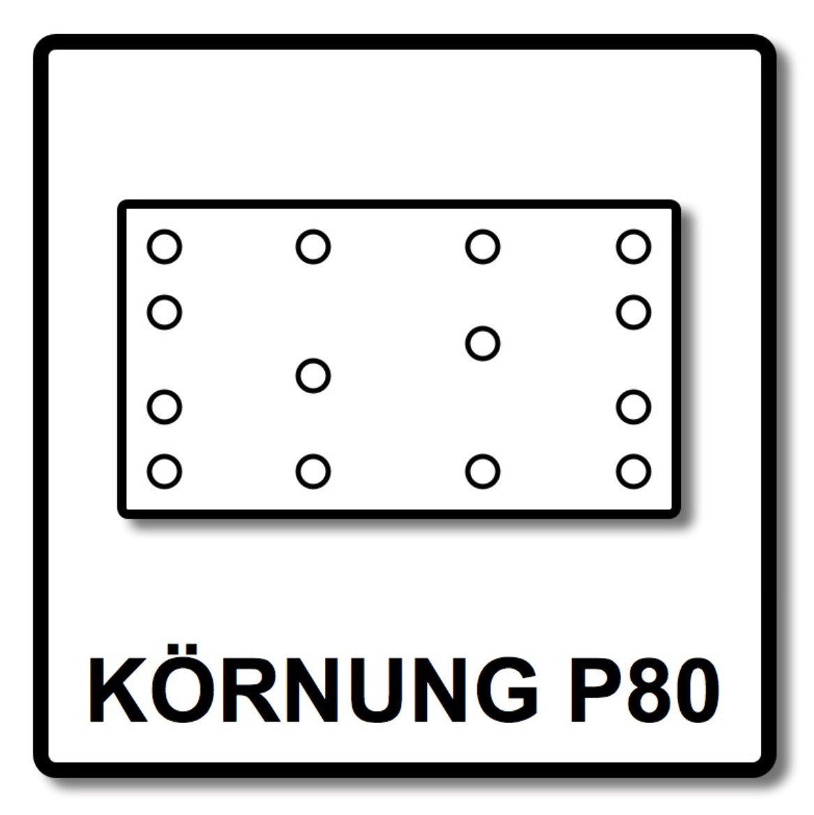 Festool Rubin 2 STF 115X228/8 P80 RU2/50 Schleifstreifen 115 x 228 mm P80 50 Stk. ( 499032 ) für RS 200, RS 2, RS 100, RS 100 C, RS 1, RS 1 C, HSK-A 115 x 226 - Toolbrothers