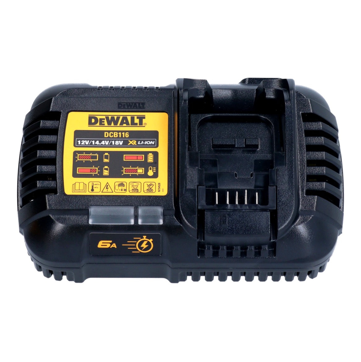 Kit de démarrage de batterie DeWalt 18 V 2x batterie DCB 546 6,0 Ah + chargeur rapide DCB 116 XR