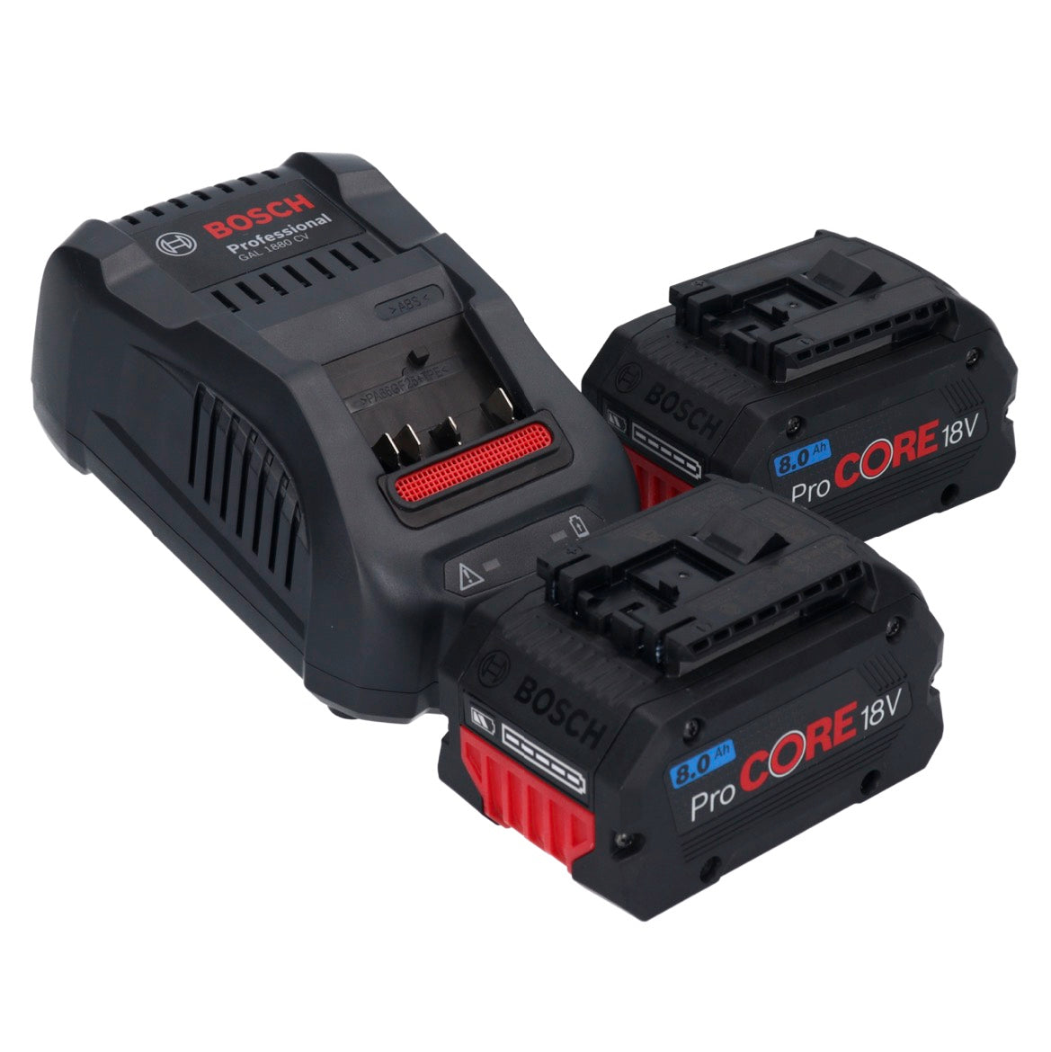 Bosch GGS 18V-20 Akku Geradschleifer 18 V Brushless + 2x ProCORE Akku 8,0 Ah + Ladegerät + L-BOXX