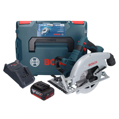 Bosch GKS 18V-70 L Akku Kreissäge 18 V Brushless 190 mm BITURBO + 1x Akku 5,0 Ah + Ladegerät + L-Boxx - Toolbrothers