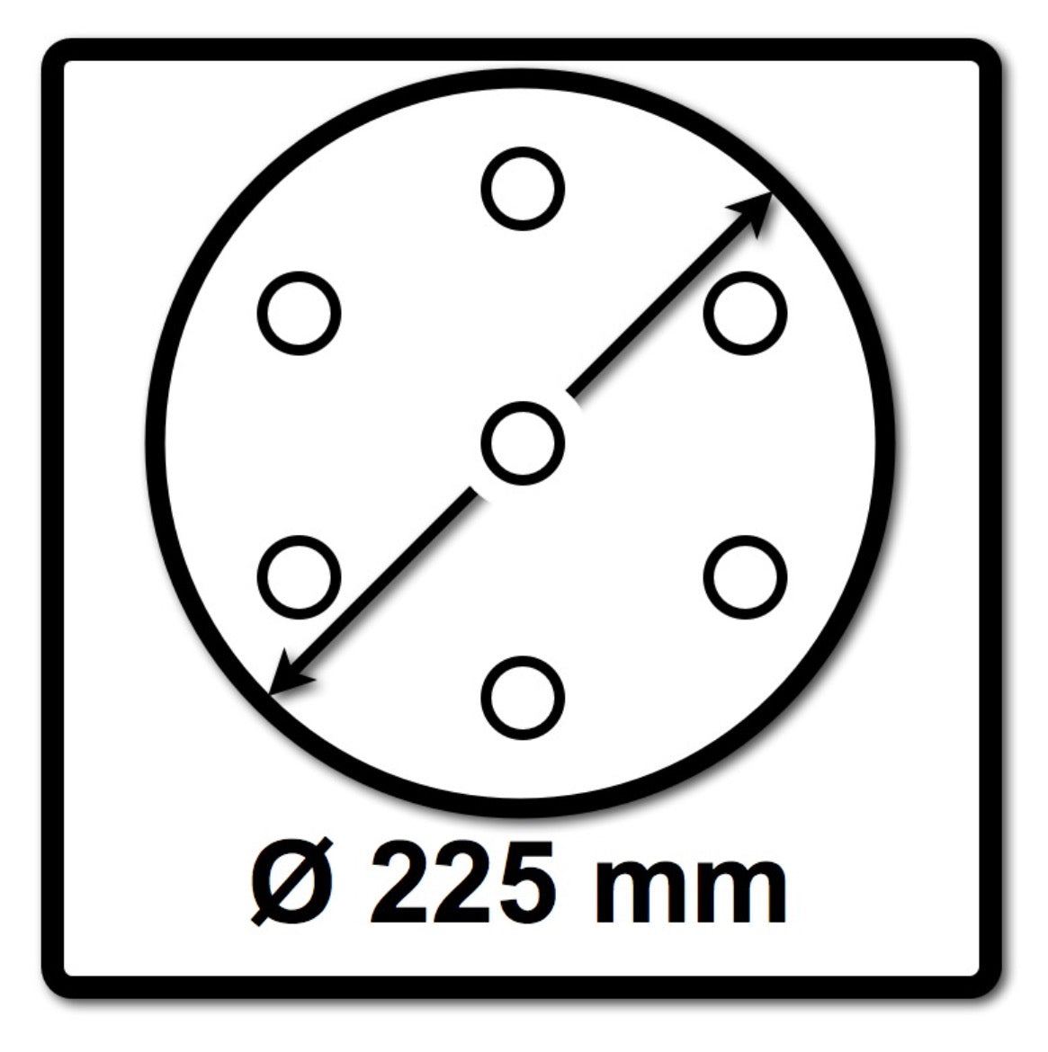 Bosch Best for Wood and Painting C470 Schleifscheiben Set 225 mm P 80 25 Stk. ( 2608621028 ) - Toolbrothers