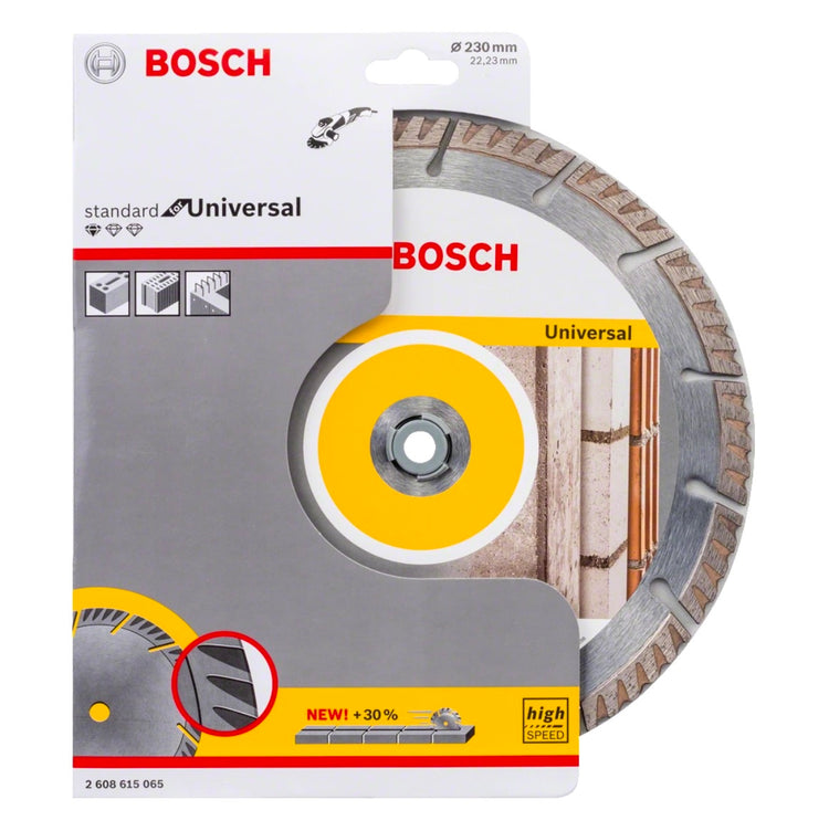 Bosch Standard Universal Diamant Trennscheibe 230 x 22,23 mm 10 Stk. ( 2608615066 ) für Beton - Toolbrothers