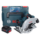 Sierra circular a batería Bosch GKS 18V-70 L 18 V sin escobillas 190 mm BITURBO + 1x batería ProCORE 8,0 Ah + L-Boxx - sin cargador