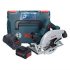 Sierra circular a batería Bosch GKS 18V-70 L 18 V sin escobillas 190 mm BITURBO + 1x batería ProCORE 8,0 Ah + cargador + L-Boxx