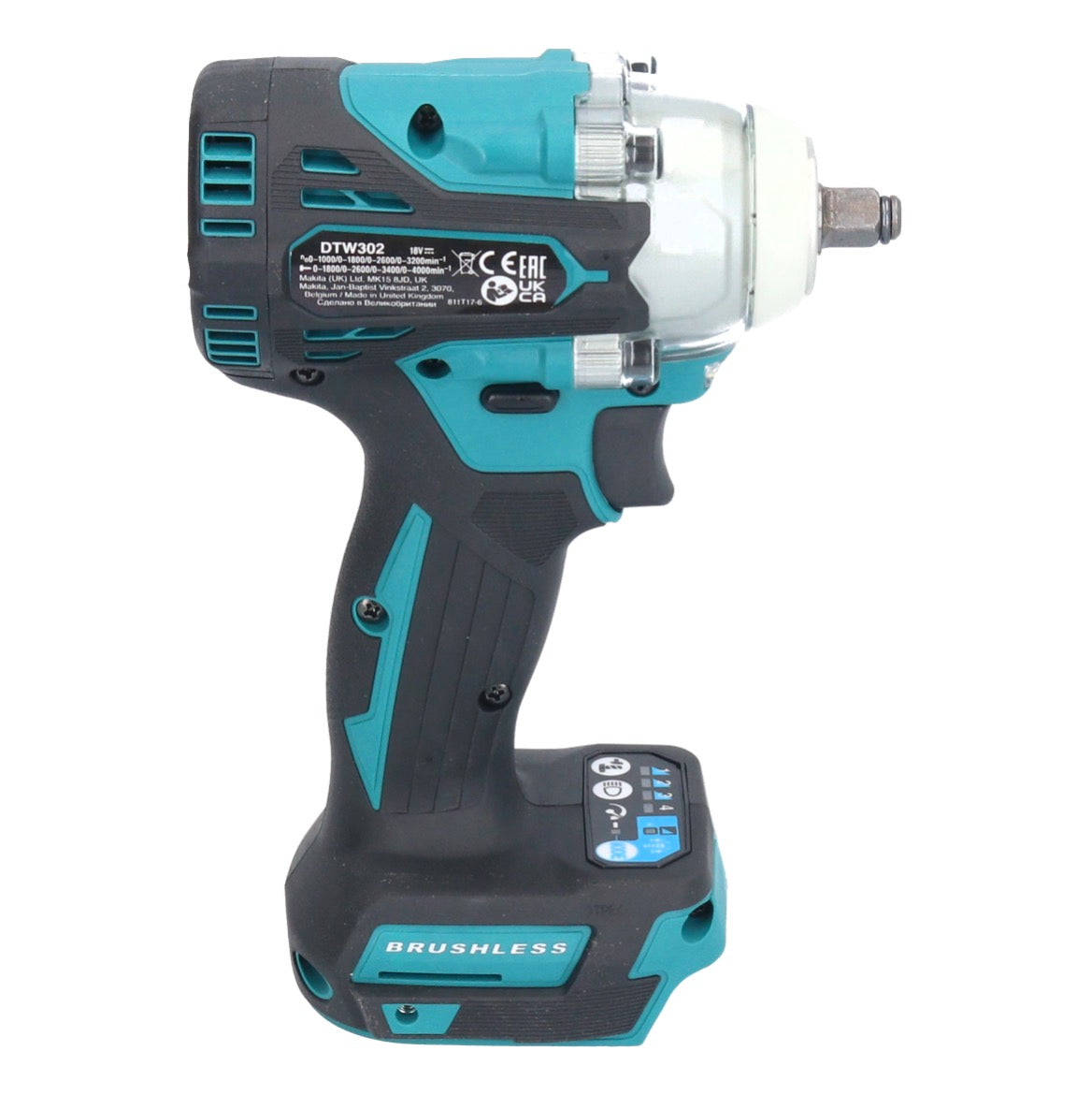 Makita DTW 302 RF1 Akku Schlagschrauber 18 V 300 Nm 3/8" Brushless + 1x Akku 3,0 Ah + Ladegerät - Toolbrothers