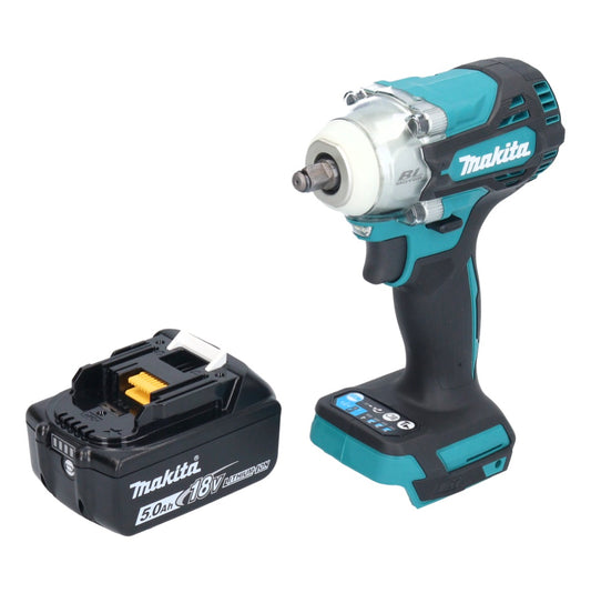 Makita DTW 302 T1 Akku Schlagschrauber 18 V 300 Nm 3/8" Brushless + 1x Akku 5,0 Ah - ohne Ladegerät - Toolbrothers