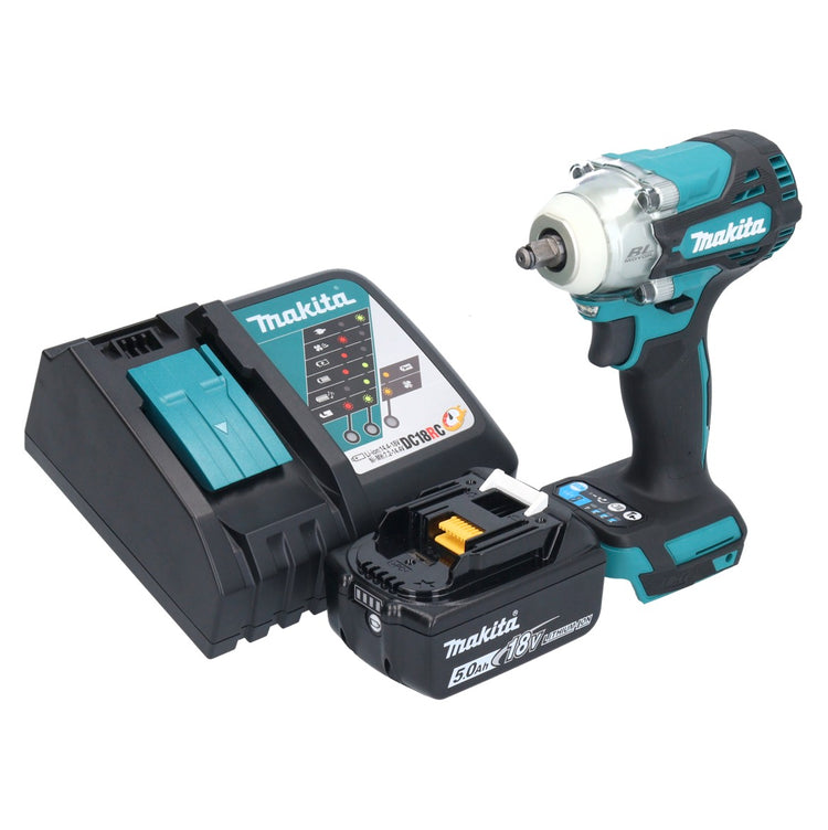 Makita DTW 302 RT1 Akku Schlagschrauber 18 V 300 Nm 3/8" Brushless + 1x Akku 5,0 Ah + Ladegerät - Toolbrothers