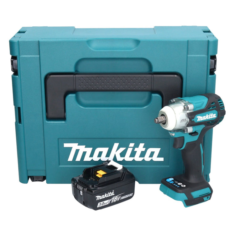 Makita DTW 302 F1J Akku Schlagschrauber 18 V 300 Nm 3/8" Brushless + 1x Akku 3,0 Ah + Makpac - ohne Ladegerät - Toolbrothers