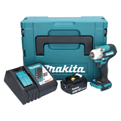 Makita DTW 302 RF1J Akku Schlagschrauber 18 V 300 Nm 3/8" Brushless + 1x Akku 3,0 Ah + Ladegerät + Makpac - Toolbrothers