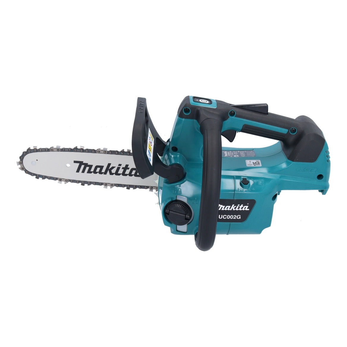 Tronçonneuse à batterie Makita UC 002 GA201 40 V max. 25 cm 24,8 m/s sans balais + 2x batteries 2,0 Ah + chargeur