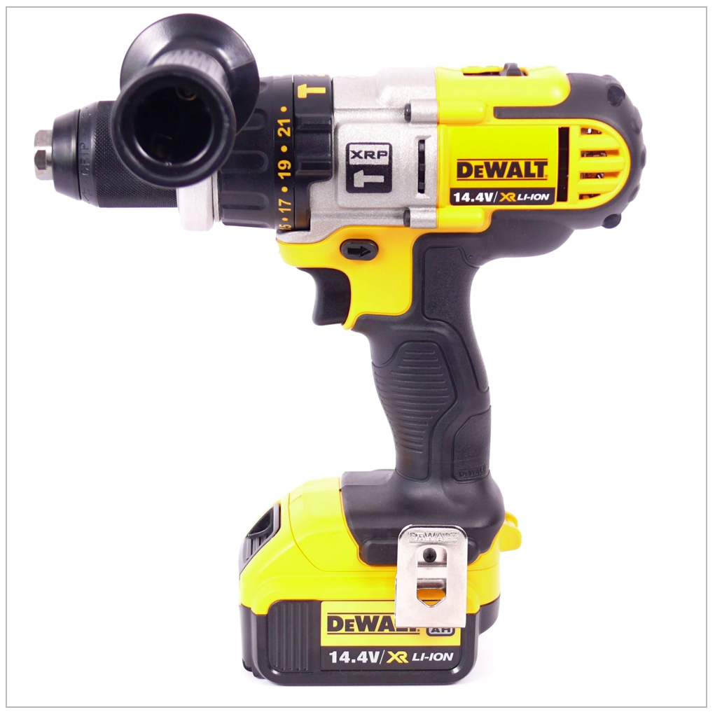 DeWalt DCD 936 M2 14,4V Li-Ion Akku Schlagbohrschrauber Set inkl. 2 x 4,0 Ah XR Akku, Ladegerät und Werkzeugkoffer - Toolbrothers