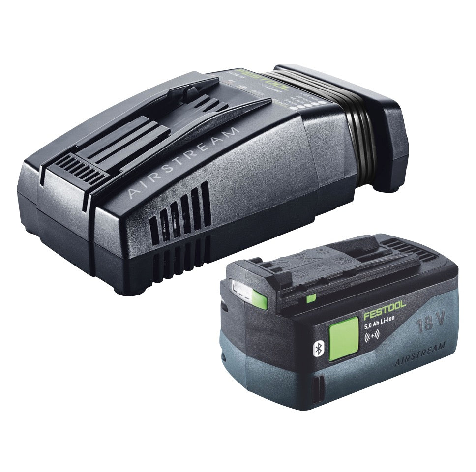 Festool Energie Set 1x BP 18 Li 5,0 ASI EU Akkupack 18 V 5,0 Ah ( 577660 ) + SCA 16 Schnellladegerät 10,8 V - 18 V ( 576953 ) - Toolbrothers