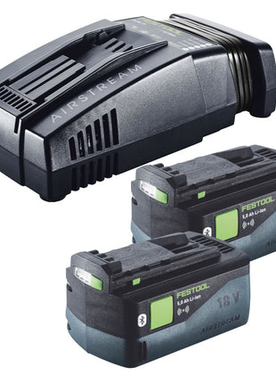 Festool Energie Set 2x BP 18 Li 5,0 ASI EU Akkupack 18 V 5,0 Ah ( 2x 577660 ) + SCA 16 Schnellladegerät 10,8 V - 18 V ( 576953 ) - Toolbrothers