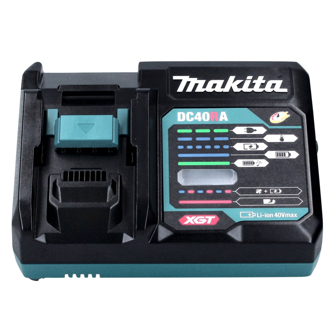 Makita Power Source Kit 1x BL 4025 Akku 40 V max. 2,5 Ah XGT + DC 40 RA Ladegerät + Makpac