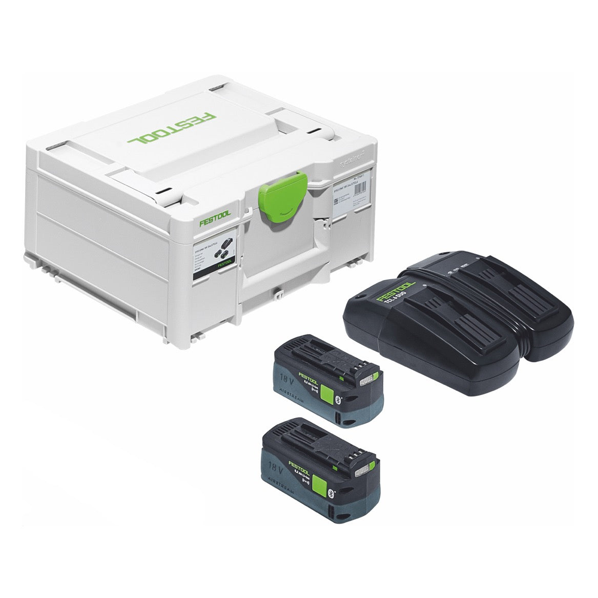 Festool CSC SYS 50 EBI-Plus Akku Tischkreissäge 36 V ( 2x 18 V ) ( 577374 ) 168 mm Brushless + 2x Akku 5,0 Ah + Ladegerät + Systainer - Toolbrothers