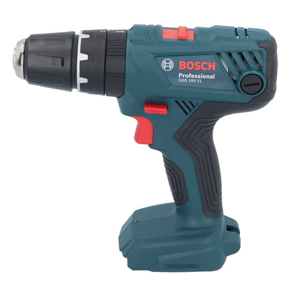 Bosch GSB 18V-21 Akku Schlagbohrschrauber 18 V 55 Nm + 1x Akku 3,0 Ah + Ladegerät + L-Case