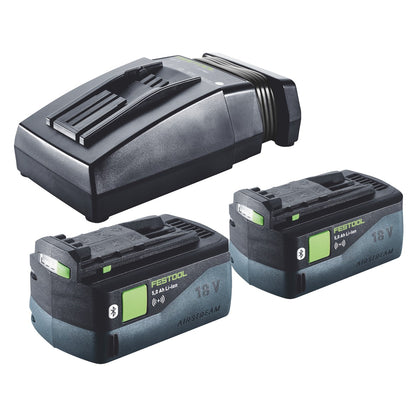 Festool TXS 18-Basic Akku Bohrschrauber 18 V 40 Nm Brushless + 2x Akku 5,0 Ah + Ladegerät + Systainer - Toolbrothers