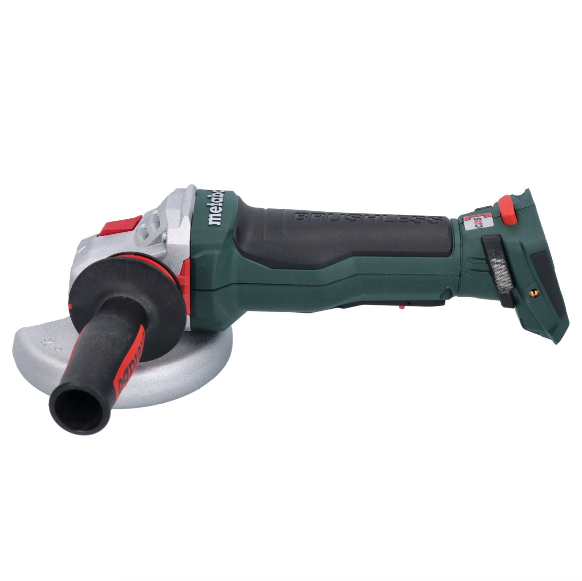 Metabo WPBA 18 LTX BL 15-125 Quick DS Meuleuse d'angle sur batterie 18 V 125 mm sans balais + 1x batterie 10,0 Ah + métaBOX - sans chargeur