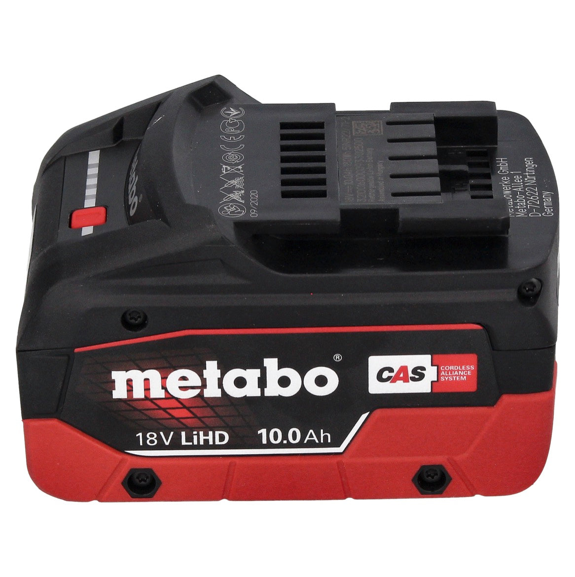 Metabo WB 18 LTX BL 15-125 Meuleuse d'angle sur batterie Quick 18 V 125 mm sans balais + 1x batterie 10,0 Ah + métaBOX - sans chargeur