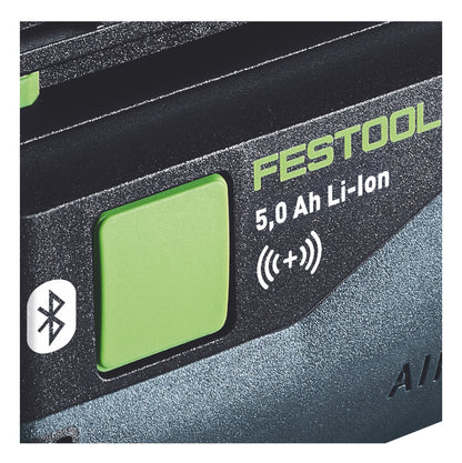 Festool Akku Set 2x BP 18 Li 5,0 ASI Akku 18 V 5,0 Ah / 5000 mAh Li-Ion ( 2x 577660 ) Bluetooth mit Ladestandanzeige - Toolbrothers