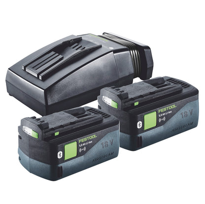 Festool CXS 18-Basic-Set Akku Bohrschrauber 18 V 40 Nm Brushless + 2x Akku 5,0 Ah + Ladegerät + Systainer - Toolbrothers