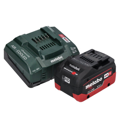 Metabo WPB 18 LT BL 11-125 Quick Akku Winkelschleifer 18 V 125 mm Brushless + 1x Akku 5,5 Ah + Ladegerät + metaBOX - Toolbrothers