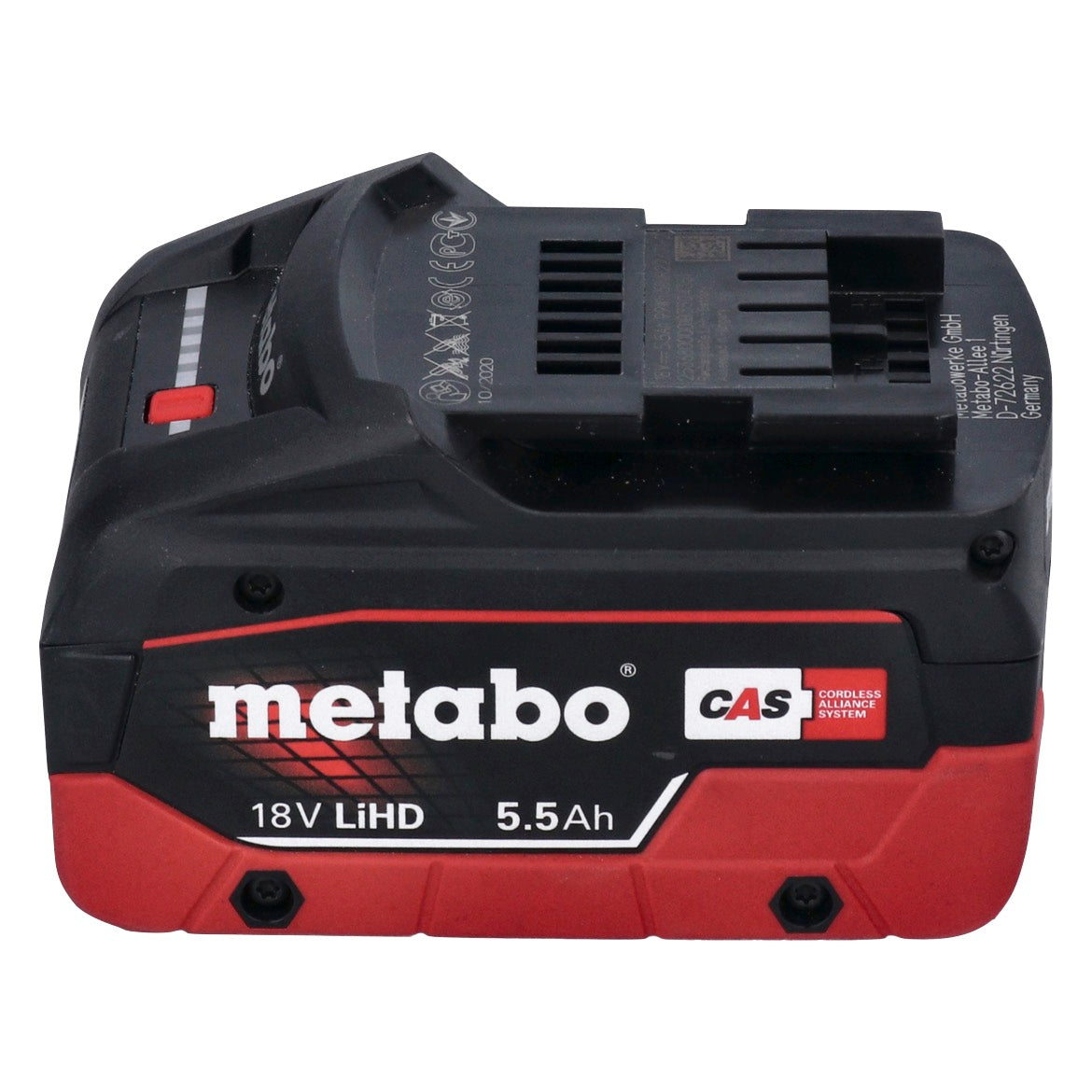 Metabo W 18 L BL 9-125 Akku Winkelschleifer 18 V 125 mm Brushless + 1x Akku 5,5 Ah + metaBOX - ohne Ladegerät - Toolbrothers