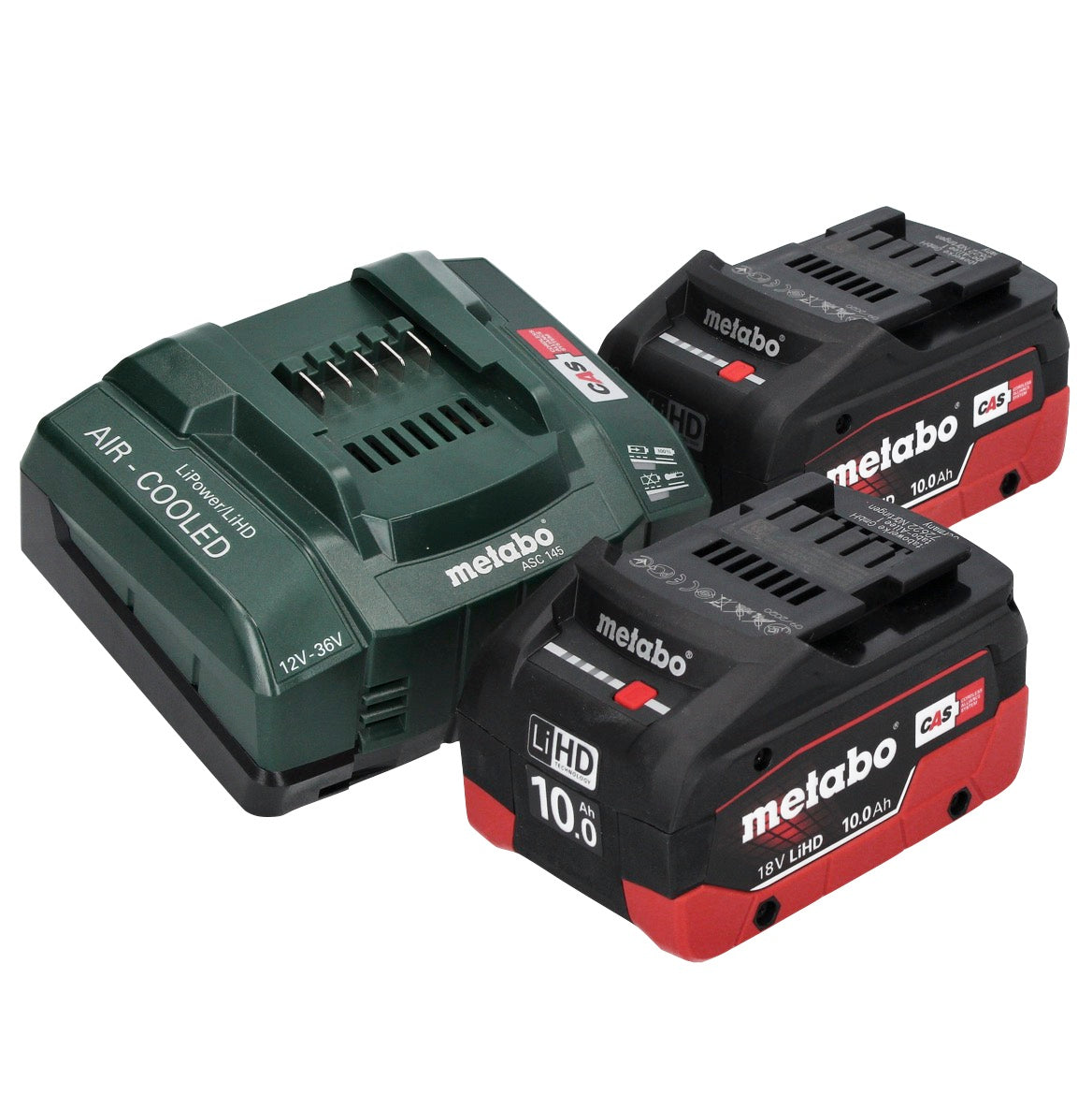 Metabo W 18 L BL 9-125 Akku Winkelschleifer 18 V 125 mm Brushless + 2x Akku 10,0 Ah + Ladegerät + metaBOX - Toolbrothers