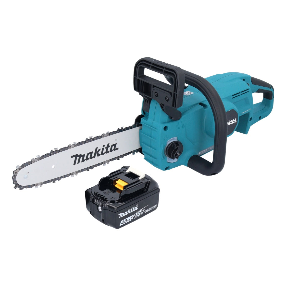 Makita DUC 307 M1X2 Akku Kettensäge 18 V 30 cm 7,7 m/s Brushless + 1x Akku 4,0 Ah - ohne Ladegerät - Toolbrothers