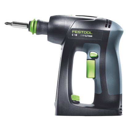 Festool C 18-Basic Akku Bohrschrauber 18 V 45 Nm Brushless + 2x Akku 3,0 Ah + Ladegerät + Systainer - Toolbrothers