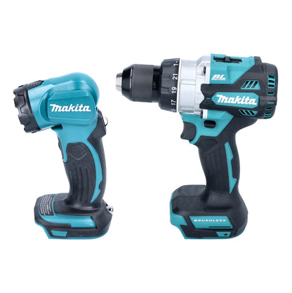 Makita DLX 5085 TX1 Akku Kombo Kit 18 V DHP 486 + DHS 661 + DJR 186 + DEADML 815 + 2x Akku 5,0 Ah + Ladegerät + Tasche