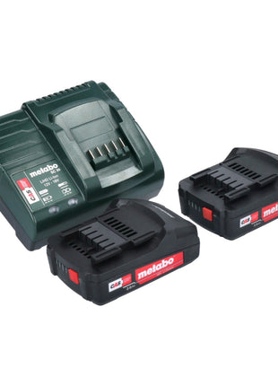 Cortasetos a batería Metabo AHS 18-65 V 18 V 63 cm + 2x baterías 2,0 Ah + cargador