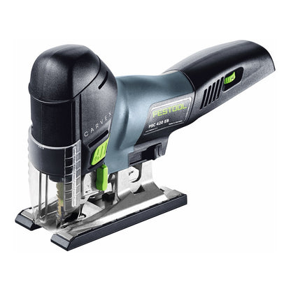 Festool CARVEX PSC 420-Basic scie sauteuse pendulaire sur batterie 18 V 120 mm sans balais + 1x batterie 3,0 Ah + chargeur + systainer